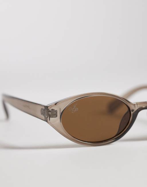 Jeepers Peepers – Cat-Eye-Sonnenbrille in Rauchgrau , 2 von 3