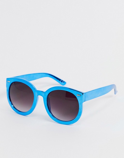 Jeepers Peepers cat eye sunglasses in blue