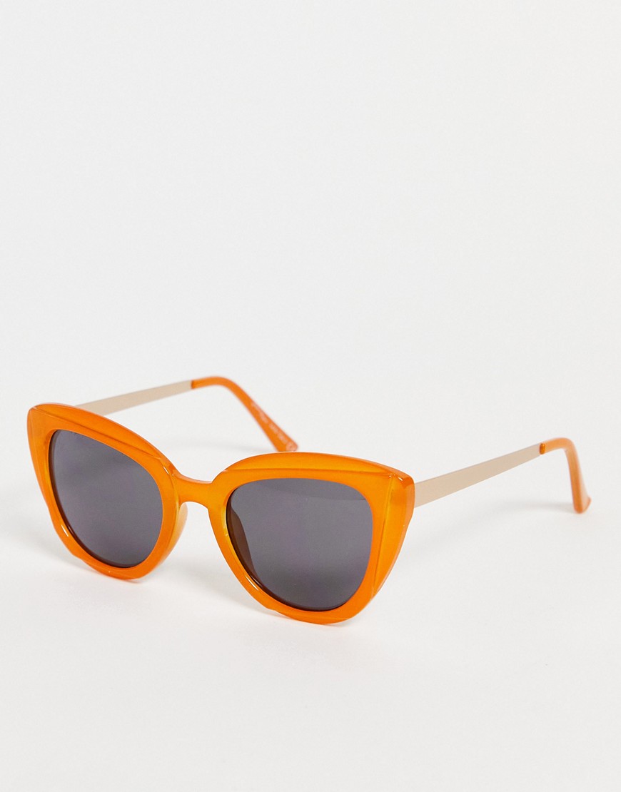 Jeepers Peepers Cat Eye Sunglasses In Orange