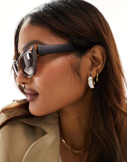 Jeepers Peepers cat eye sunglasses in tortoiseshell, 4 of 4