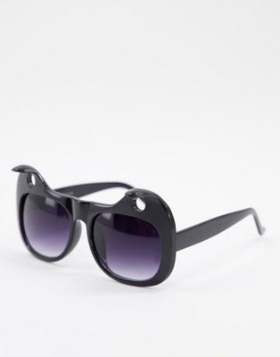Jeepers Peepers cat frame sunglasses - ASOS Price Checker