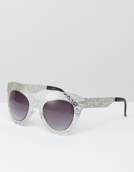 Jeepers Peepers Glitter Cat Eye Sunglasses | ASOS