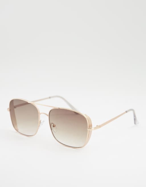 Jeepers peepers - Guldfarvede solbriller