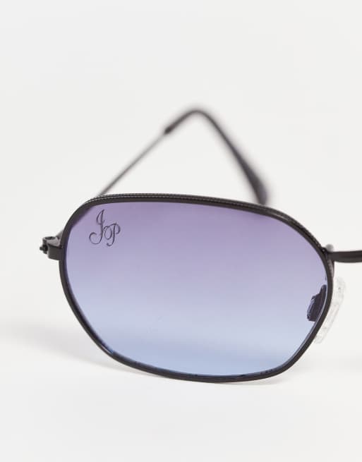 Jeepers Peepers - Lunettes de soleil rectangulaires - Noir, 2 de 4