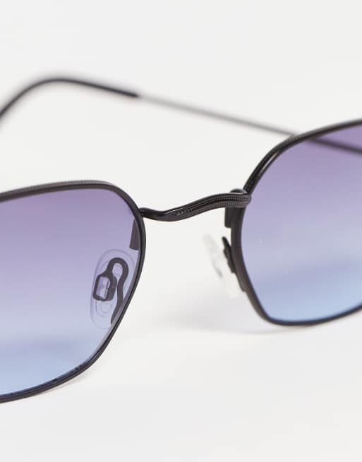 Jeepers Peepers - Lunettes de soleil rectangulaires - Noir, 4 de 4