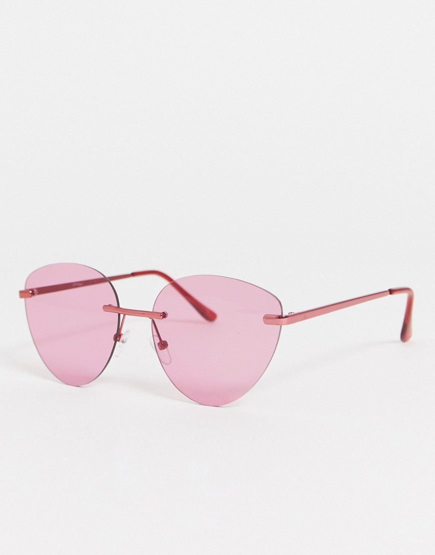 Jeepers Peepers - Occhiali da sole cat-eye rosa
