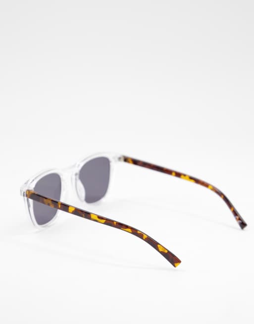 Jeepers Peepers - Occhiali da sole squadrati da donna, colore trasparente, 2 di 4