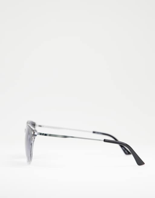 Jeepers Peepers - Occhiali da sole unisex rotondi neri, 4 di 4