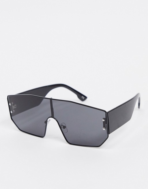 Jeepers Peepers oversized square sunglasses