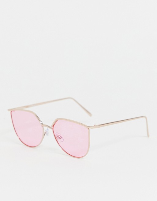 Jeepers Peepers pink tint cat eye