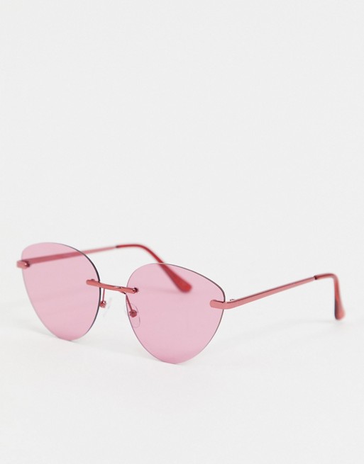 Jeepers peepers pink tint sunglasses