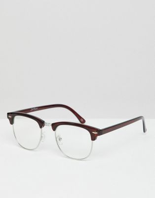 Jeepers Peepers - Retro bril in tortoise-Bruin