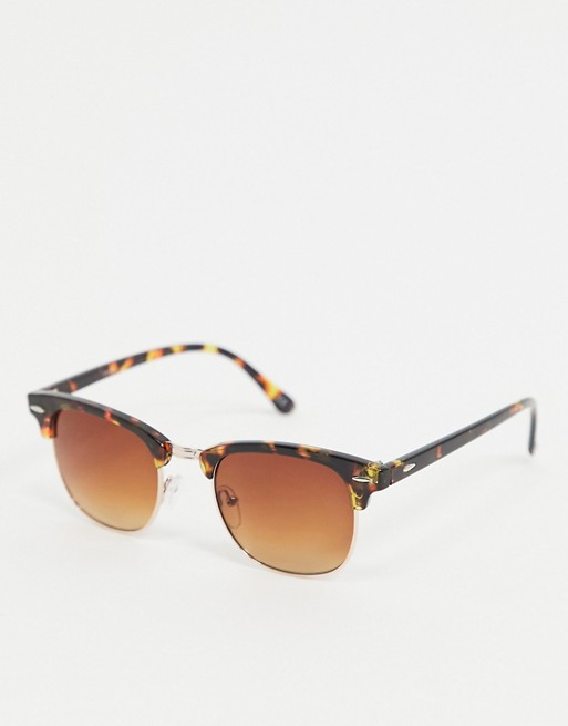 Jeepers Peepers retro sunglasses in tort