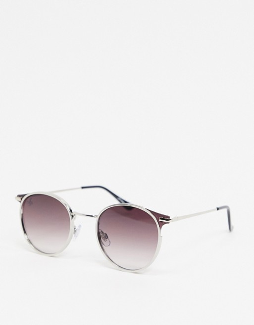 Jeepers Peepers round sunglasses in purple