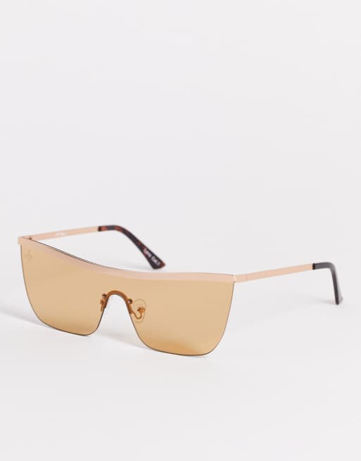 Jeepers Peepers – Różowe okulary przeciwsłoneczne