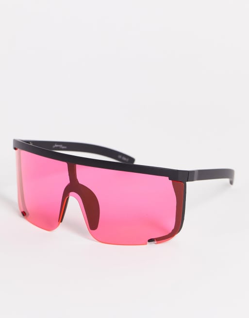 Pink store visor sunglasses