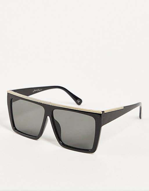 Jeepers Peepers square lens sunglasses