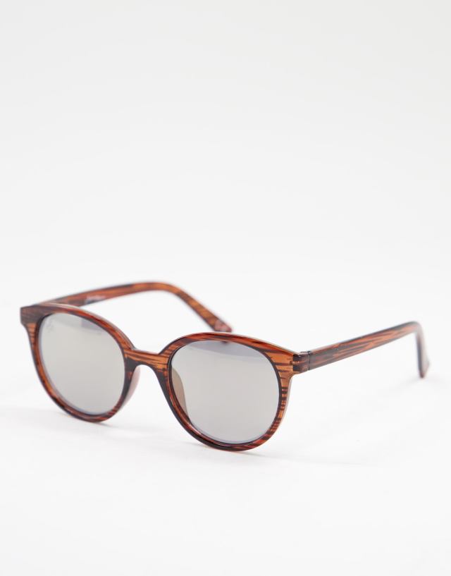 Jeepers Peepers - unisex round sunglasses in tort