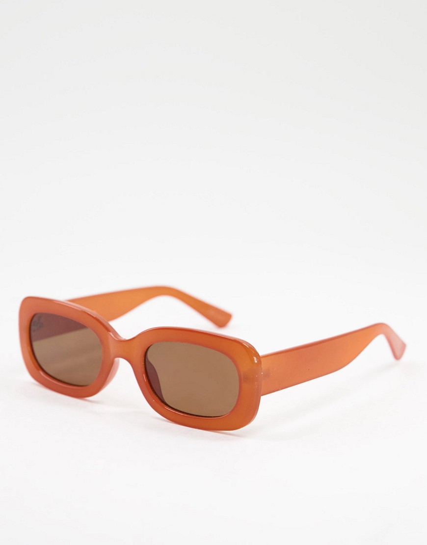 Jeepers Peepers Womens Round Sunglasses In Orange