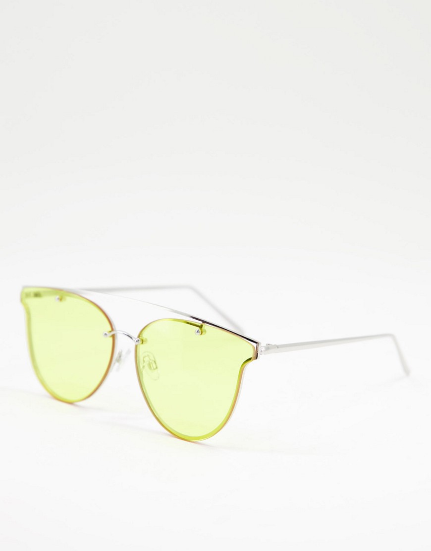 Jeepers Peepers - Zonnebril met geel getinte glazen