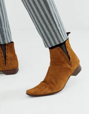 jeffery west pino suede chelsea boots