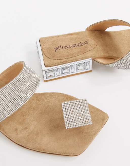 Jeffrey campbell alise embellished hot sale sandal