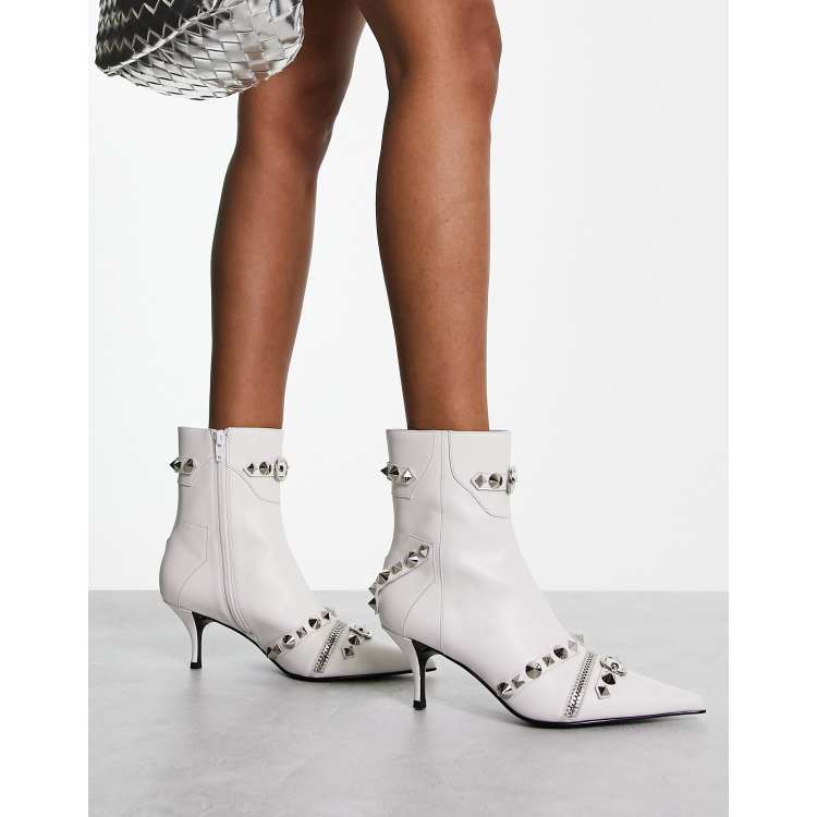 Jeffrey campbell shop white platform boots