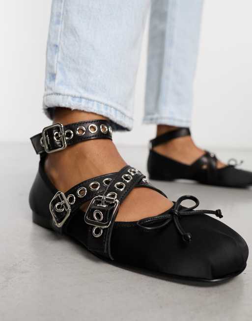 Jeffrey campbell sales black flats