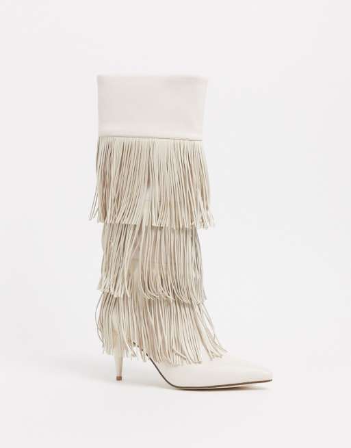 Jeffrey campbell sales fringe boots