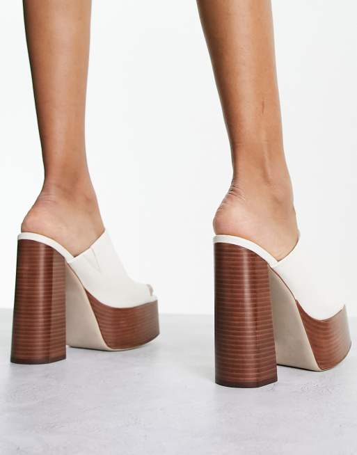 Jeffrey campbell wood store heel