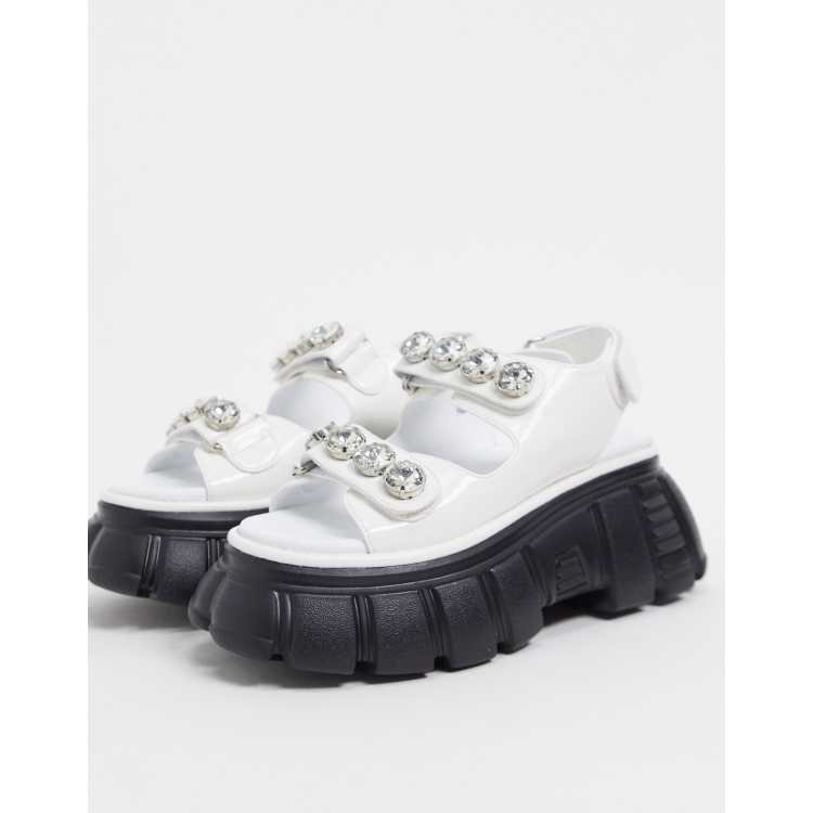 Jeffrey campbell hot sale white trainers