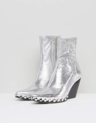 jeffrey campbell silver shoes