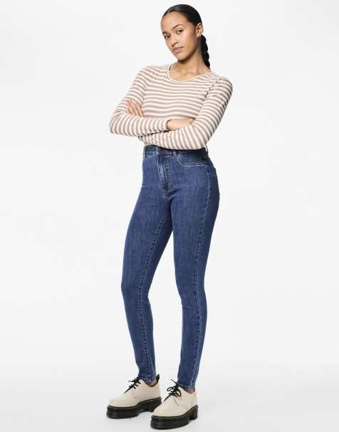 Jeggings vaqueros azul medio de Pieces - view 1