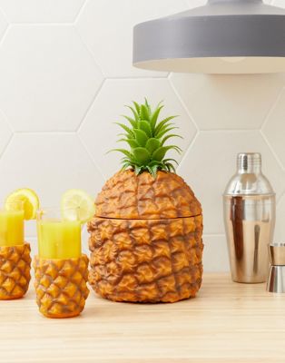 Jeray - Retro ananas ijsemmer-Oranje