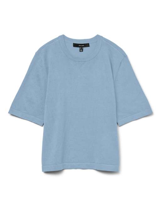 Jersey azul claro de punto de Vero Moda, 5 de 5