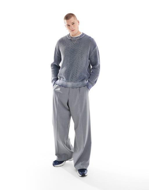 Jersey azul lavado extragrande Daniel de Weekday, 2 de 4