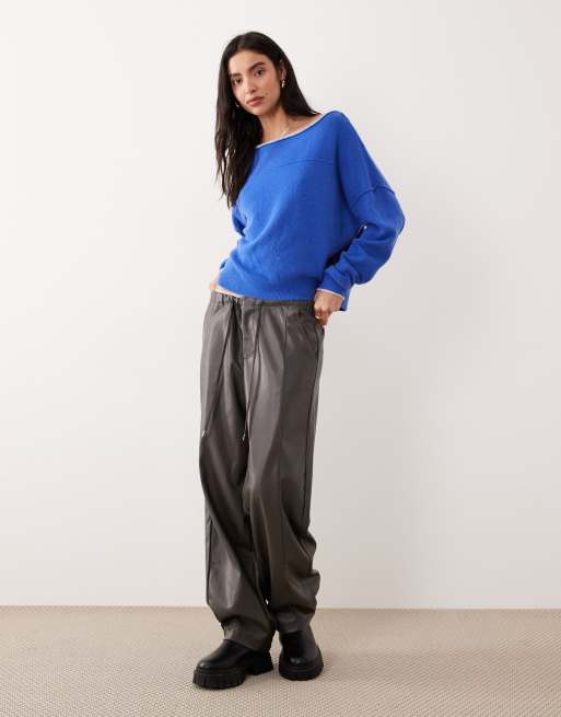 Jersey azul mazarina See Me de Free People, 3 de 4
