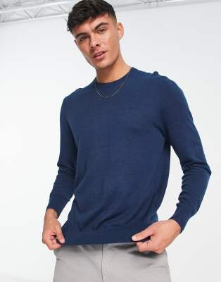 Jersey azul oscuro con cuello redondo de Scalpers