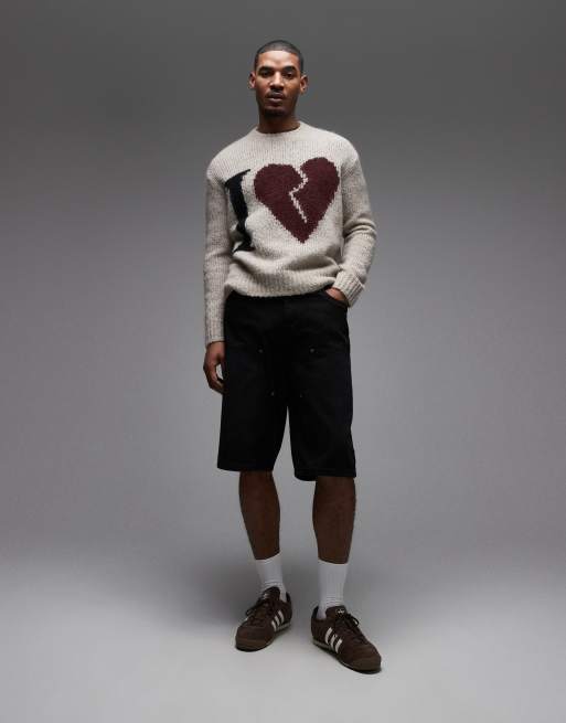 Jersey beis con cuello redondo de punto Lover de AllSaints, 2 de 5