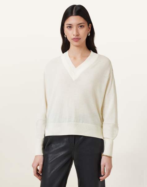 Jersey blanco tiza Julieana de AllSaints - view 1