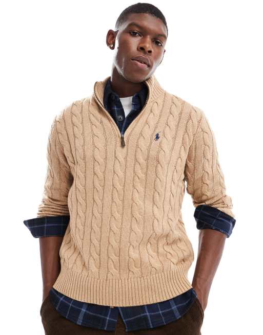 Jersey fashion cremallera polo ralph lauren