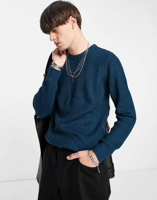 Jersey con cuello alzado de punto de arroz grueso de Devil's Advocate , 4 de 4