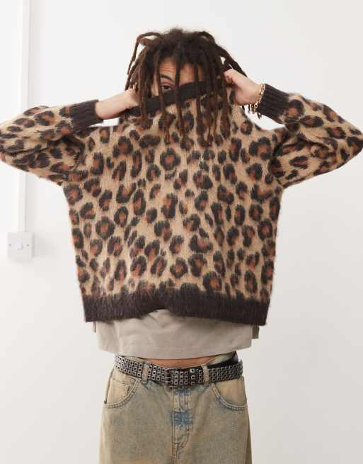 Jersey con estampado de leopardo de Reclaimed Vintage