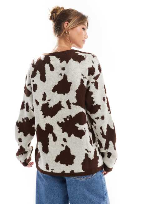 Manta Personalizada Con Estampado De Vaca Con Nombre Y Texto, Manta