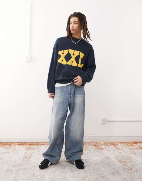 Jersey con patrón "XXL" de punto de COLLUSION - view 1