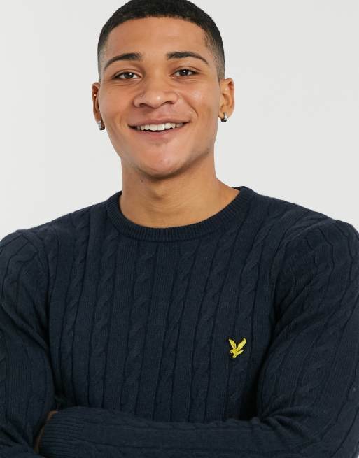 Jersey de punto de ochos de Lyle & Scott