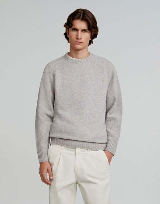 Jersey gris claro de tricot Alan de Scalpers