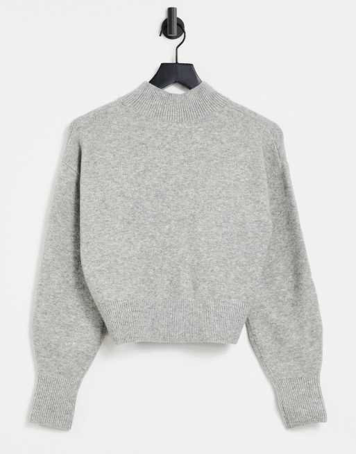 Jersey gris con cuello subido de & Other Stories, 4 de 4