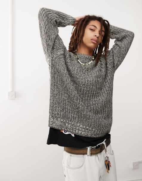 Jersey gris de punto de ochos Anothony de Obey - view 1