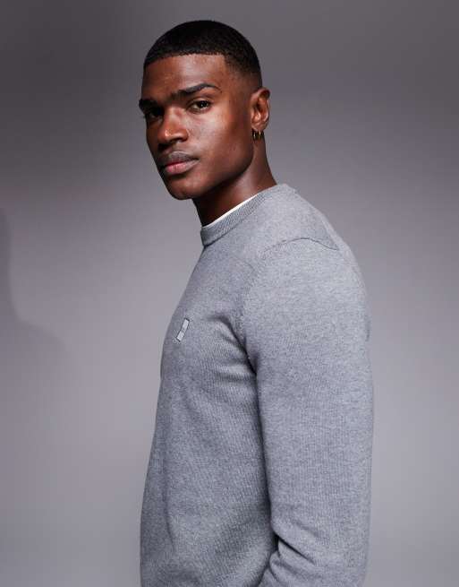 Jersey gris fino Kanobix de BOSS Orange, 4 de 5